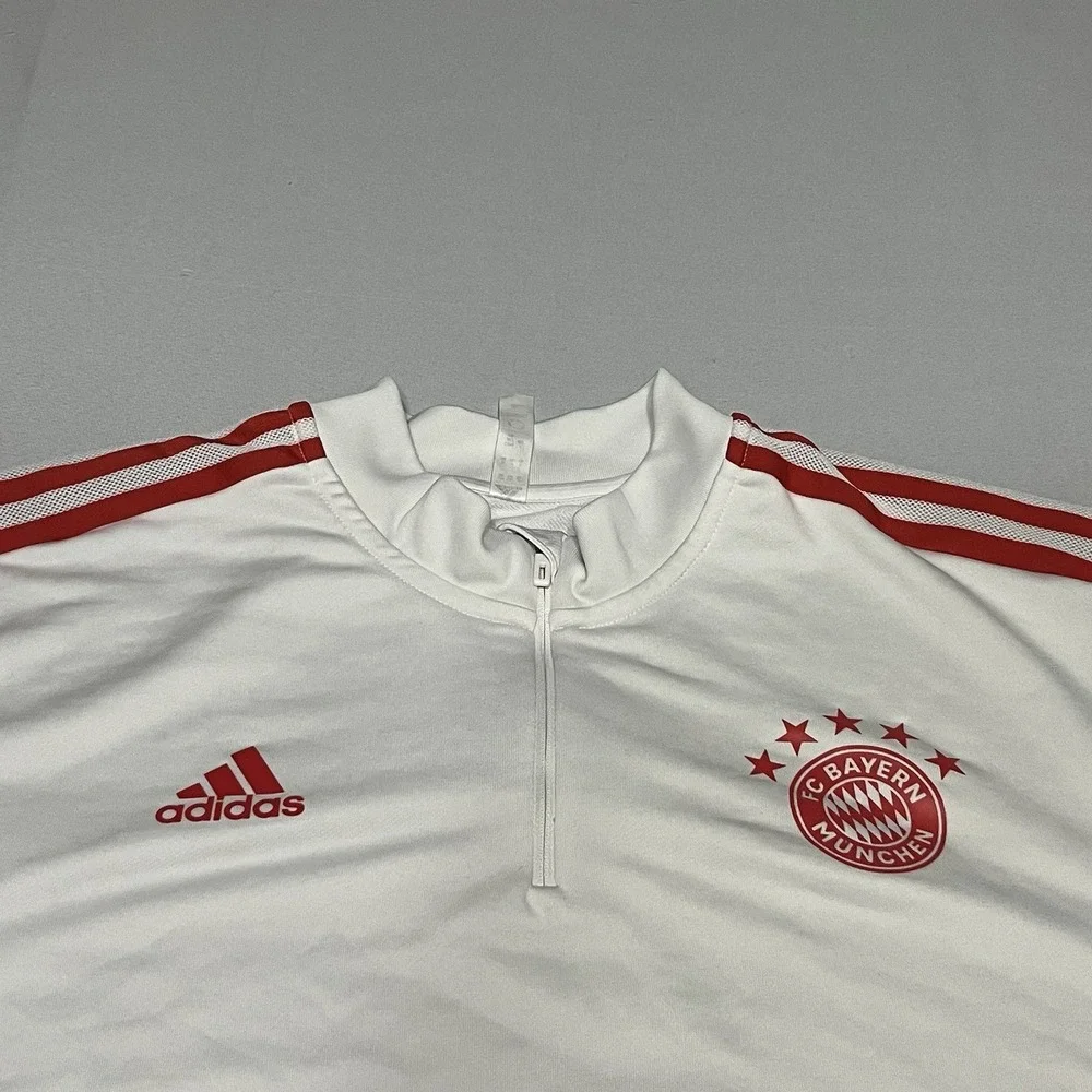 Adidas FC Bayern Munich Training Drill Top Pre-Match White MEN'S 3XL